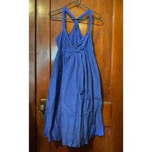 Blue Halter Babydoll